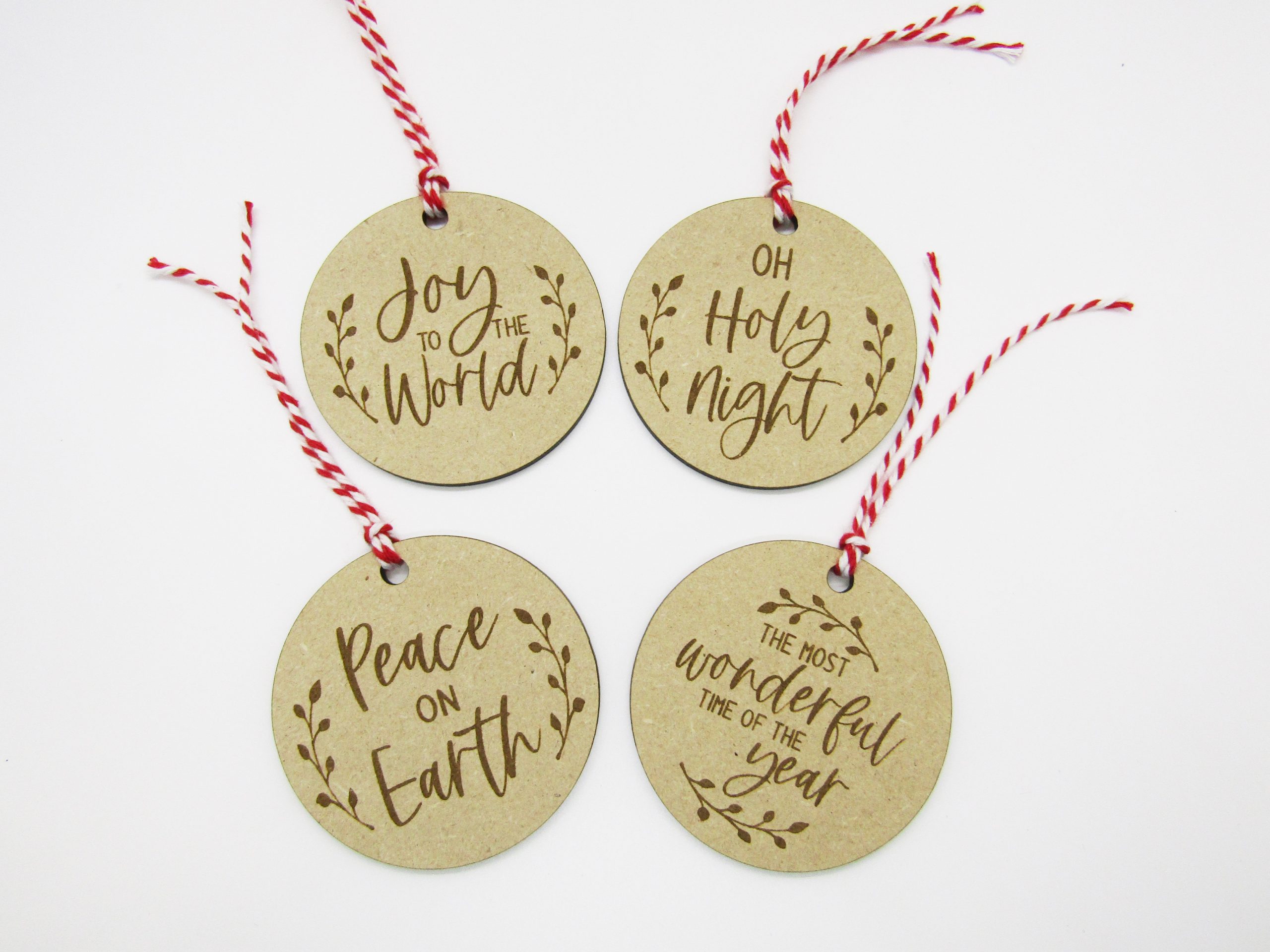 Inspirational Christmas Gift Tags - Christmas Tag - Juls Sweet Designs
